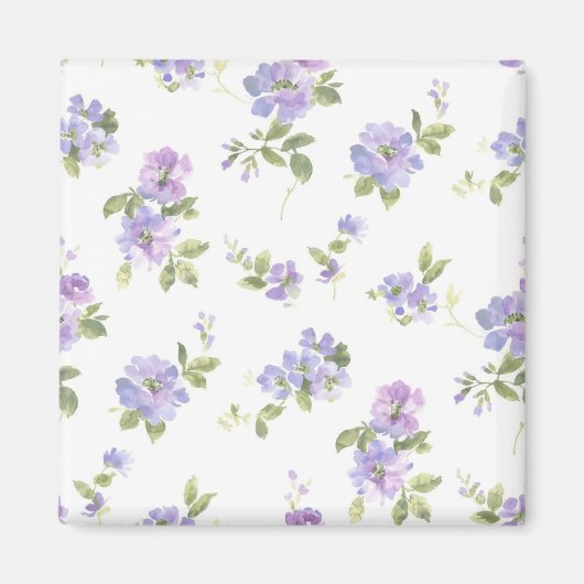 Aimant Motif de fleurs (Devant)