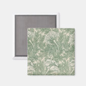 Aimant Motif de fleurs, William Morris (Recto/Verso)