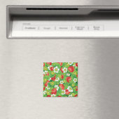 Aimant Motif de fraises (In Situ (Lave-vaisselle))