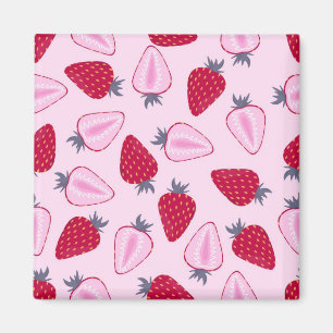 Aimant Motif de fraises