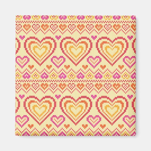 Aimant Motif de la Saint Valentin (Devant)