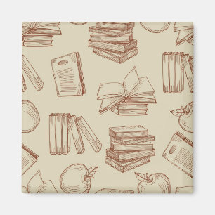 Aimant Motif de livre