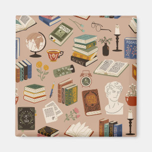 Aimant Motif de livre