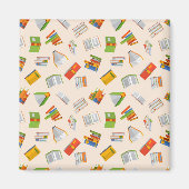 Aimant Motif de livre (Devant)