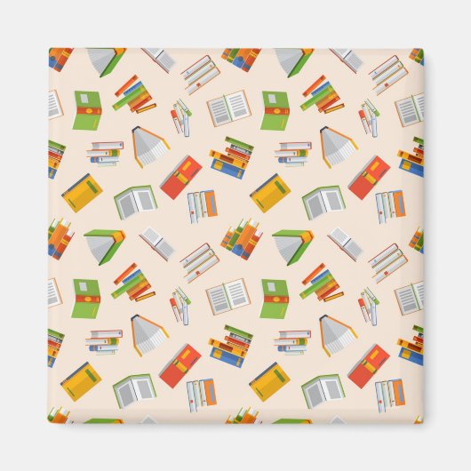 Aimant Motif de livre (Devant)