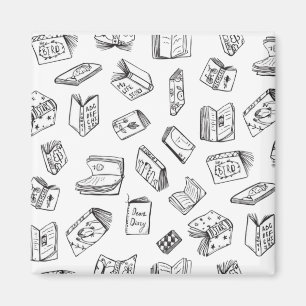 Aimant Motif de livre