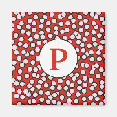 Aimant Motif de monogramme Dotty (Devant)