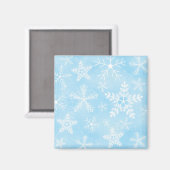 Aimant Motif de Noël Snowflake (Recto/Verso)