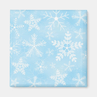 Aimant Motif de Noël Snowflake