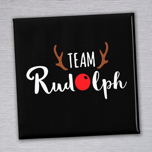 Aimant Motif de Noël Team Rudolph