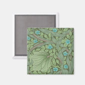 Aimant Motif de papier peint, exemple avec Forget-Me-Nots (Recto/Verso)