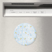 Aimant Motif de Pâques Bleu (In Situ (Lave-vaisselle))