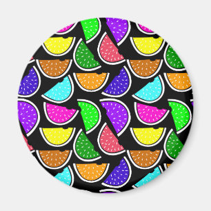 Aimant Motif de pastèque coloré mignon