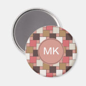 Aimant Motif de pesage citrouille (Recto/Verso)