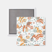 Aimant Motif de points tendance (Recto/Verso)