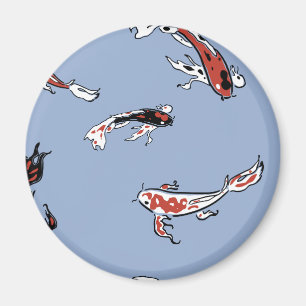 Aimant Motif de poisson Koi Carp