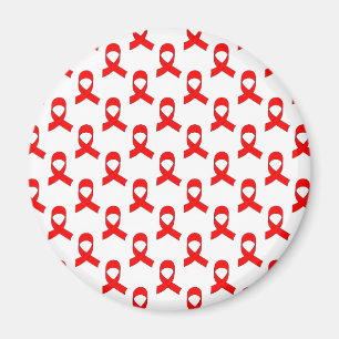 Aimant Motif de ruban rouge