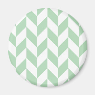 Aimant Motif de squelette vert à la menthe