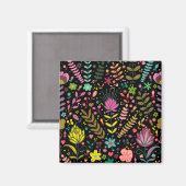 Aimant Motif de surface Florale - Papier peint Fleurs Des (Recto/Verso)