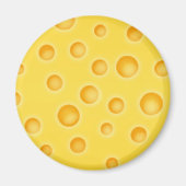Aimant Motif de texture au fromage suisse (Devant)