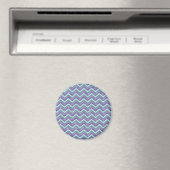 Aimant Motif de verre Amethyst Zigzag (In Situ (Lave-vaisselle))