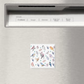 Aimant Motif des oiseaux de printemps (In Situ (Lave-vaisselle))