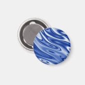 Aimant Motif des vagues bleues (Recto/Verso)