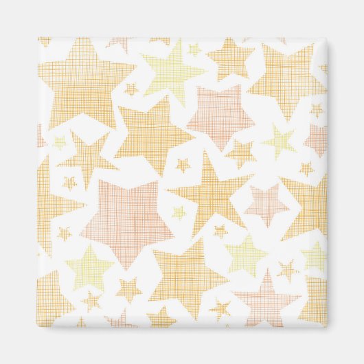 Aimant Motif d'étoiles (Devant)