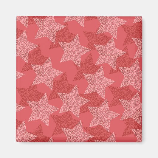 Aimant Motif d'étoiles (Devant)