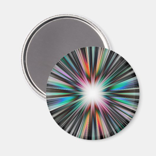 Aimant Motif d'explosion Starburst (Recto/Verso)
