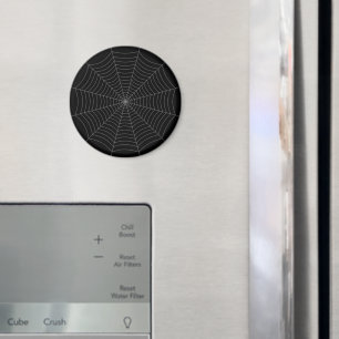 Aimant Motif d'Halloween gris noir