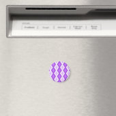 Aimant Motif diamant violet clair (In Situ (Lave-vaisselle))