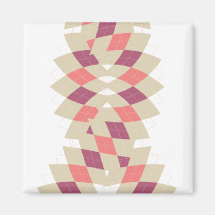Aimant Motif Diamond Swirl