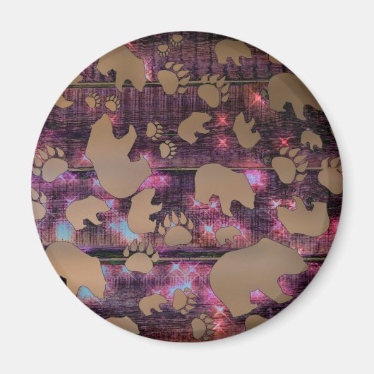 Aimant Motif d'ours (Devant)