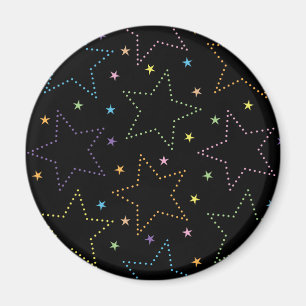 Aimant Motif du ciel de nuit étoilé