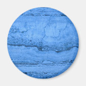 Aimant Motif en granit bleu, marbre bleu, pierre bleue (Devant)