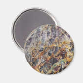 Aimant Motif en pierre d'âge Kaleidoscope (Recto/Verso)