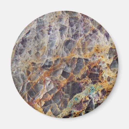 Aimant Motif en pierre d'âge Kaleidoscope (Devant)