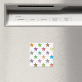 Aimant Motif étoiles coloré (In Situ (Lave-vaisselle))