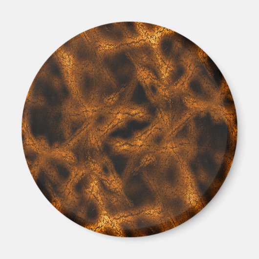 Aimant Motif fantaisie or (Devant)