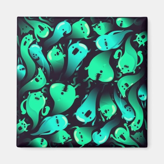 Aimant Motif fantôme (Devant)