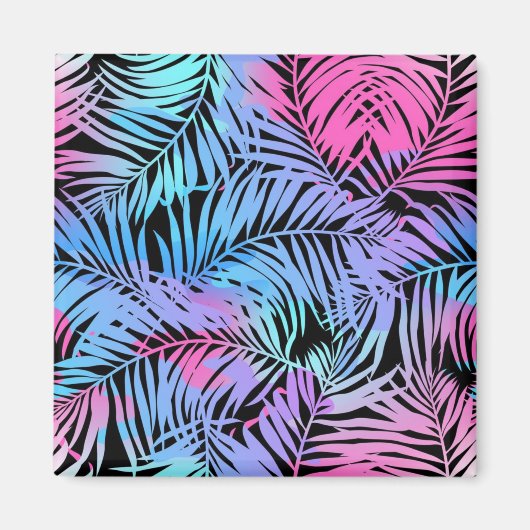 Aimant motif feuille (Devant)