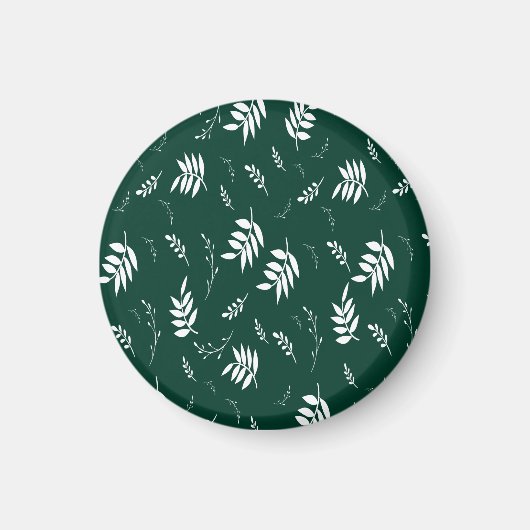 Aimant motif feuille (Devant)