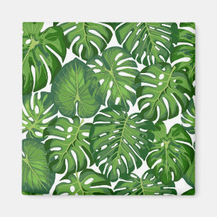 Aimant motif feuille
