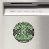 Aimant Motif feuille de caoutchouc (In Situ (Lave-vaisselle))
