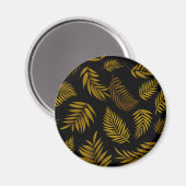 Aimant Motif Feuille tropical 14 (Recto/Verso)
