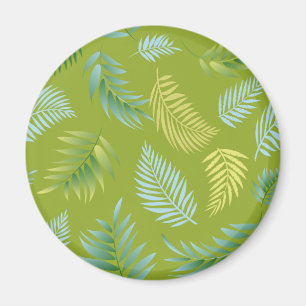 Aimant Motif Feuille tropical 16