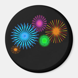 Aimant Motif Fireworks