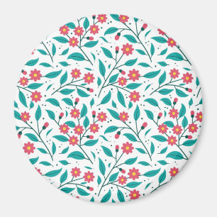 Aimant Motif floral