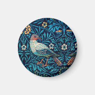Aimant Motif floral Art nouveau oiseaux de William Morris